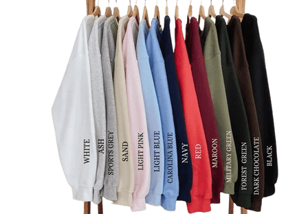 Embroidered Couples Sweatshirt - Poyzd