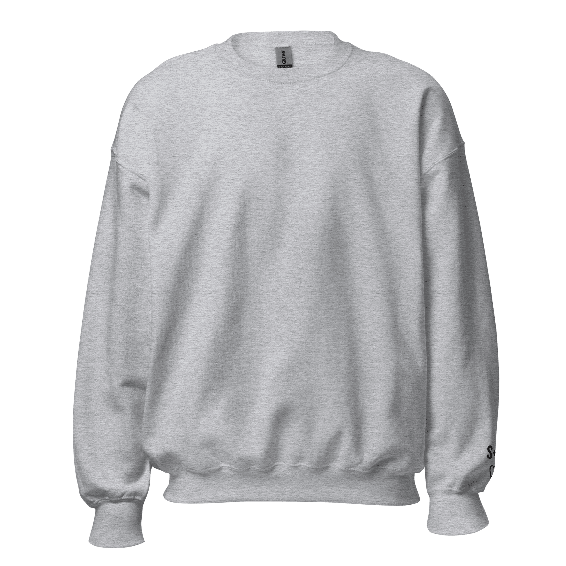 Embroidered Couples Sweatshirt - Poyzd